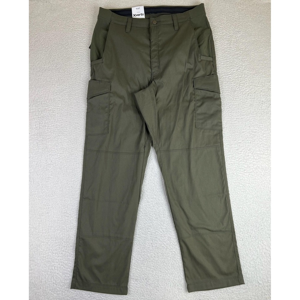 Vertx Pants Mens 34x32 OD Green X1 CU2400 Pro Tactical Cargo Workwear NEW